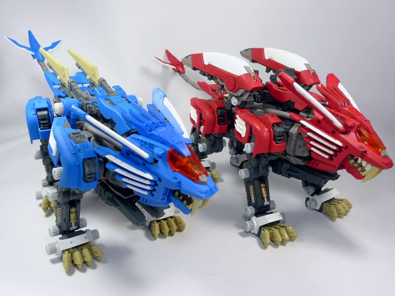 ZOIDS HMM-003L ブレードライガー レオン仕様 - またーりといくよ。