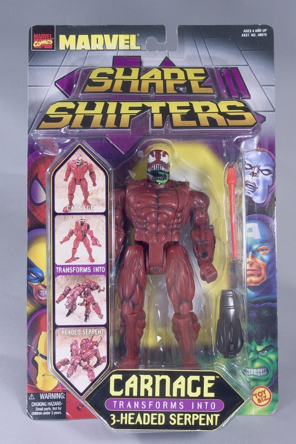 TOYBIZ MARVEL SHAPESHIFTERS カーネイジ(CARNAGE) - またーりと