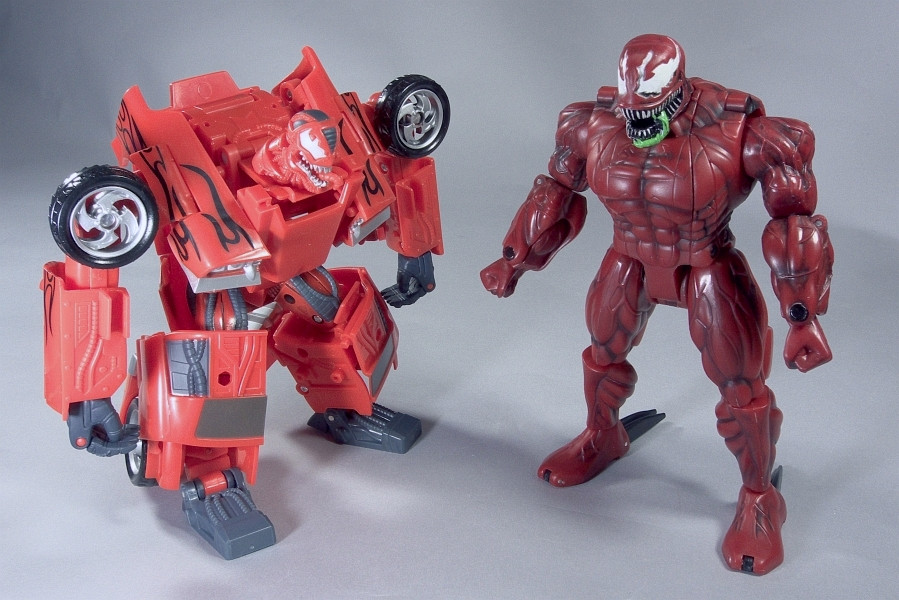 TOYBIZ MARVEL SHAPESHIFTERS カーネイジ(CARNAGE) - またーりと
