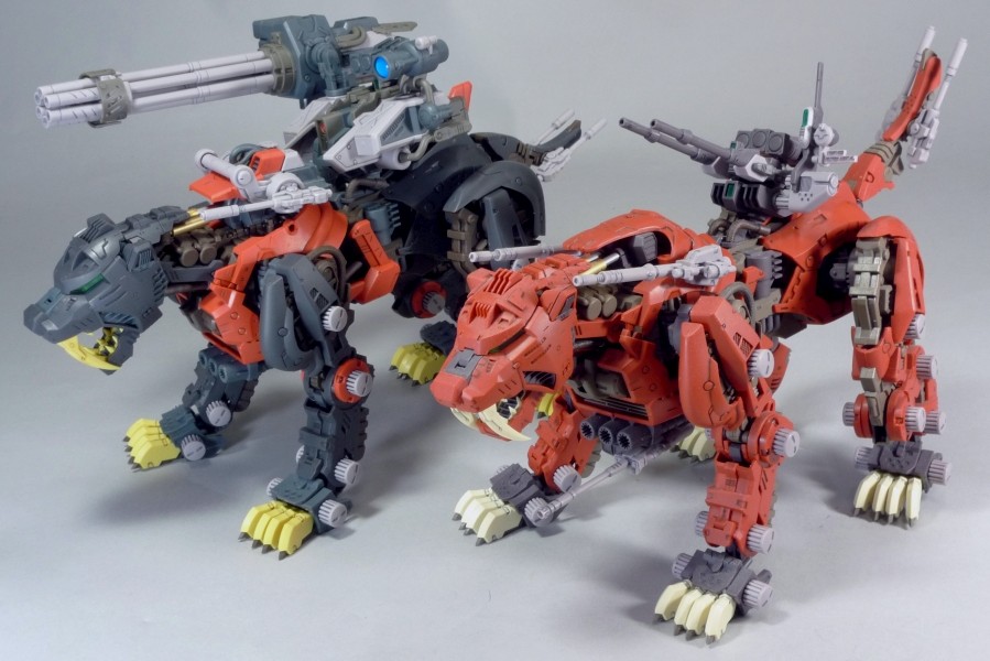 ZOIDS HMM-009 セイバータイガー シュバルツ仕様 - またーりと