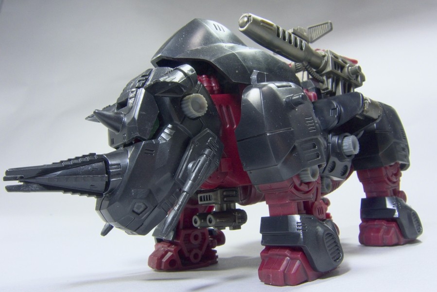 ZOIDS #000 Black Rhimos(海外版ブラックライモス) - またーりと
