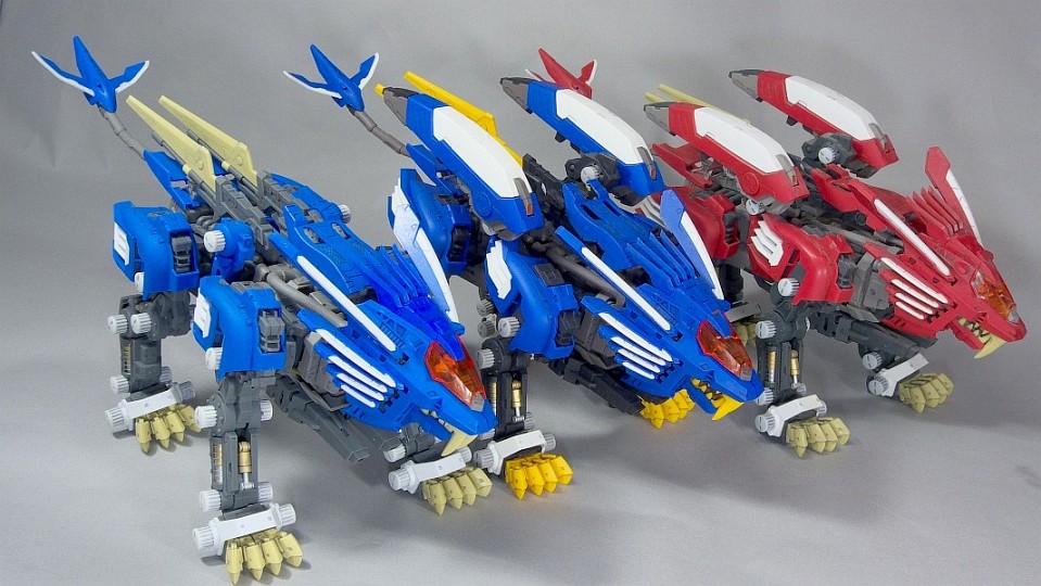 ZOIDS HMM-016L ブレードライガーAB バン仕様 - またーりといくよ。