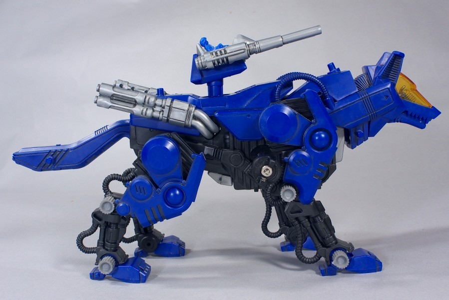 ZOIDS 邪神復活！ジェノブレイカー編 第2弾特別セット用 コマンドウルフ ブルーバージョン - またーりといくよ。