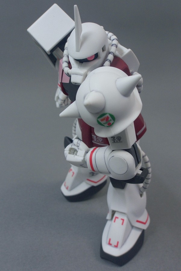 HGUC MS-06S シャア専用ザク セブンイレブンカラー - またーりと HGUC MS-06S シャア専用ザク セブンイレブンカラー - またーりと