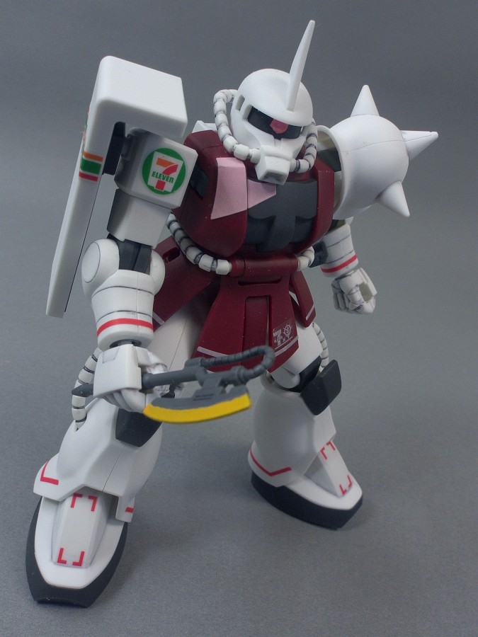 HGUC MS-06S シャア専用ザク セブンイレブンカラー - またーりと