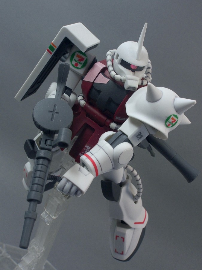 HGUC MS-06S シャア専用ザク セブンイレブンカラー - またーりと HGUC MS-06S シャア専用ザク セブンイレブンカラー - またーりと