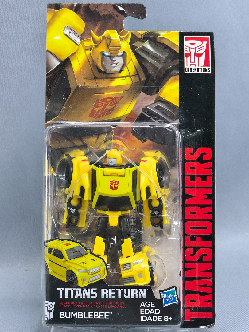 トランスフォーマー GENERATIONS TITANS RETURN バンブルビー(BUMBLEBEE) - またーりといくよ。